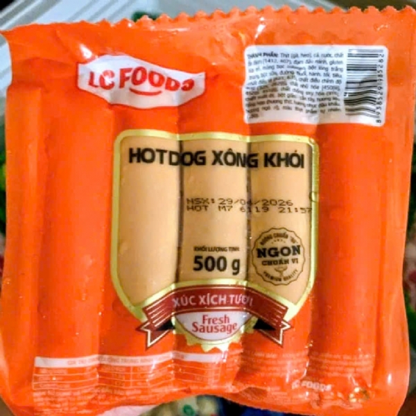 Xúc xích xông khói LC