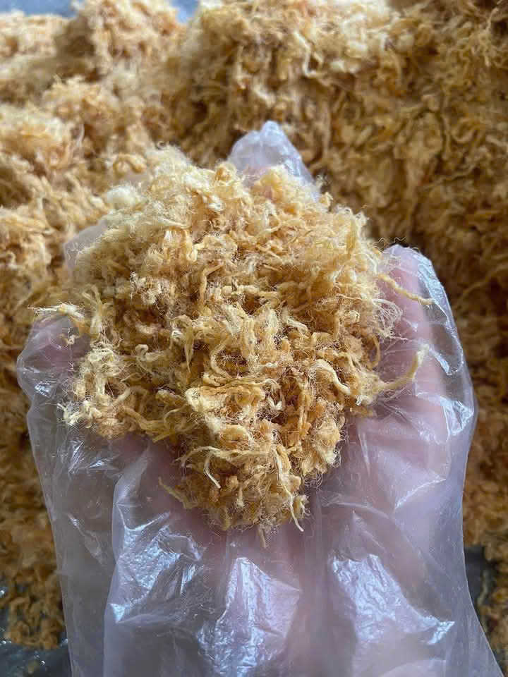 chà bông xù thượng hạng vàng