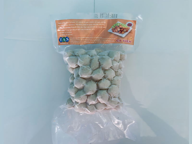 Cá viên AS gói 500g