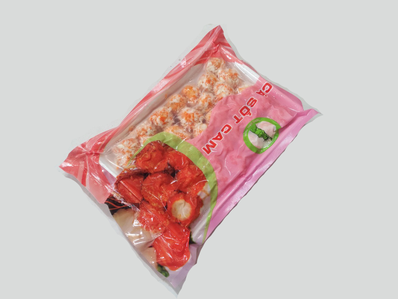 một loại cá viên sốt trắng do An Sinh cung cấp