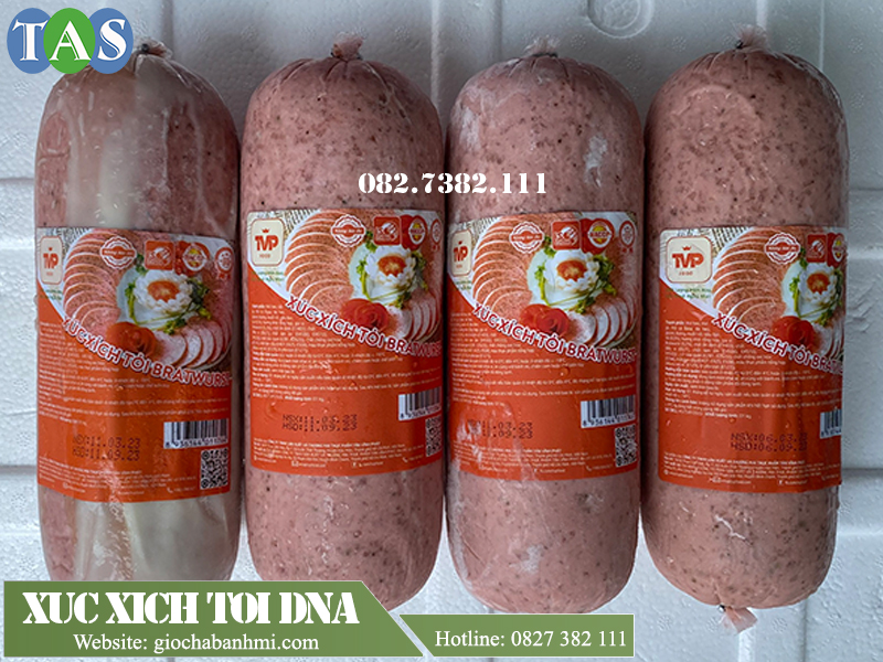 xúc xích tỏi tân vĩnh phát